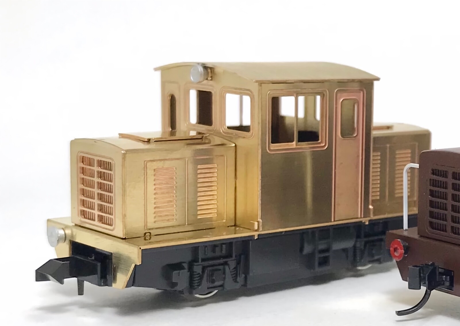 HOn30/HOe/HOn2-1/2 Aru-Model Kyosan Steeplecab Diesel Locomotive Kit H0e Engine