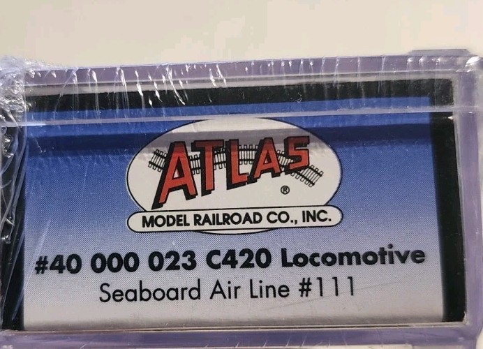 Atlas N Scale C420 Locomotive Seaboard Air Line #111 DCC Ready