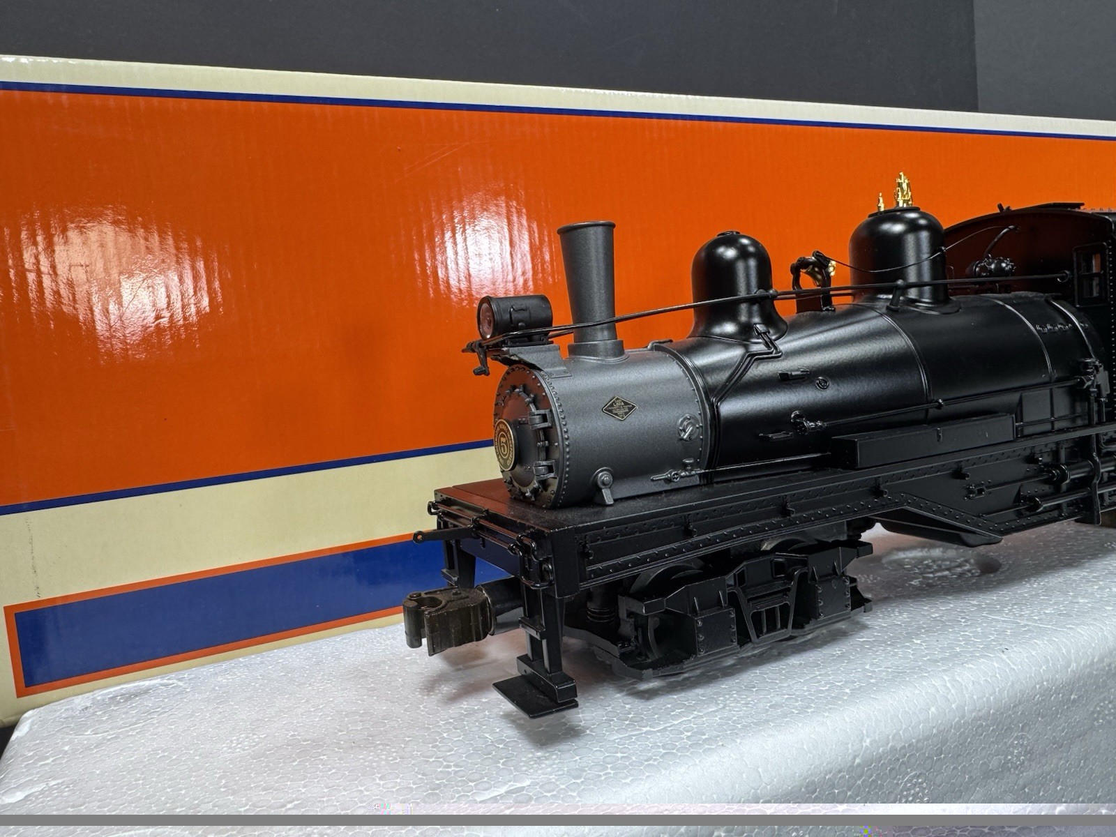 Lionel LEGACY 6-11369 Bethlehem Steel two-truck Shay steam engine #5 EX