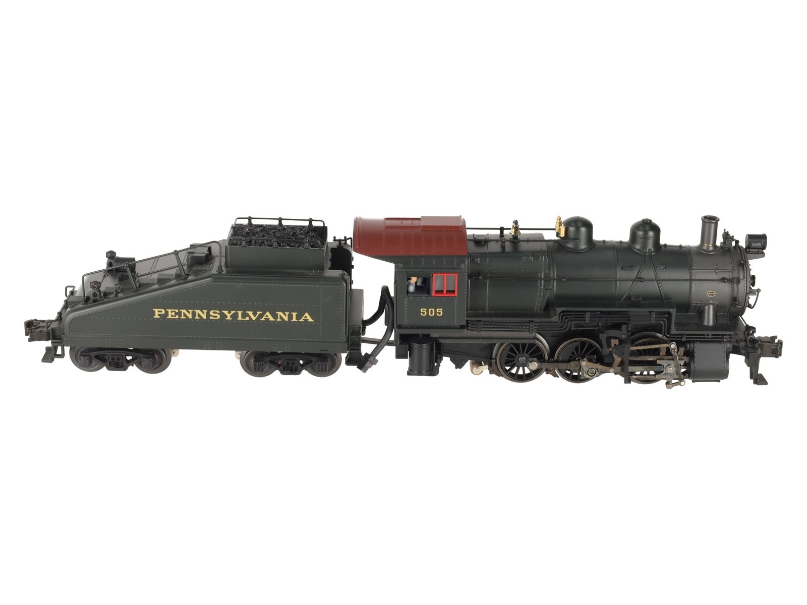K-Line K3480-0001 O Gauge Pennsylvania 0-6-0 B6 Steam Switcher #505 w/Railsounds