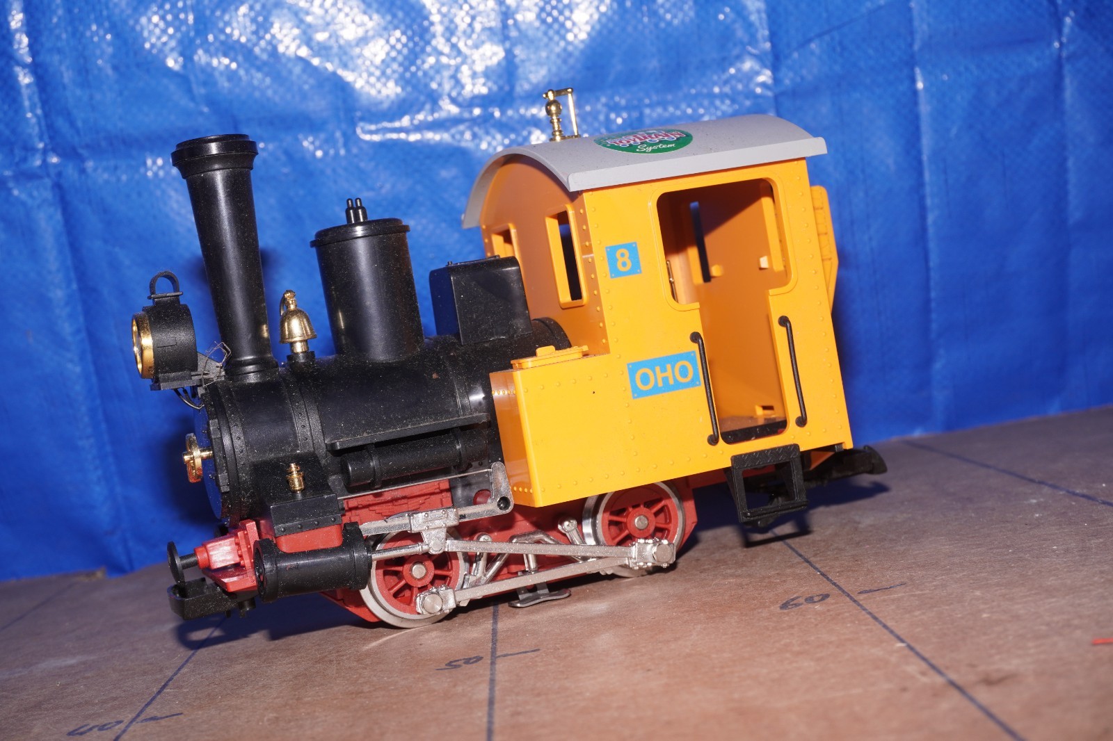 LGB G Gauge Steam Locomotive BOD/5/1 Stainz, Yellow, 1:22.5, Analog DC, Plastic