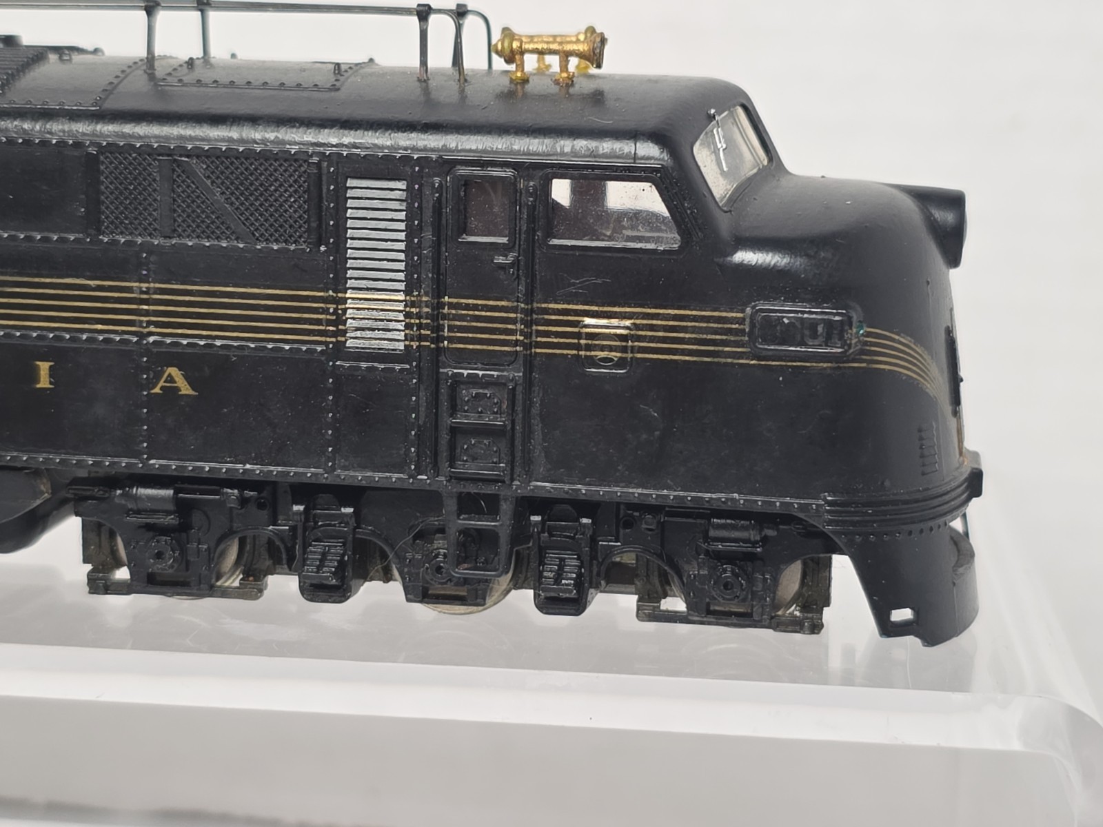 2 Custom Roco HO Scale Pennsylvania PRR 5900 5901 E7 A Diesel Loco Read Desc.