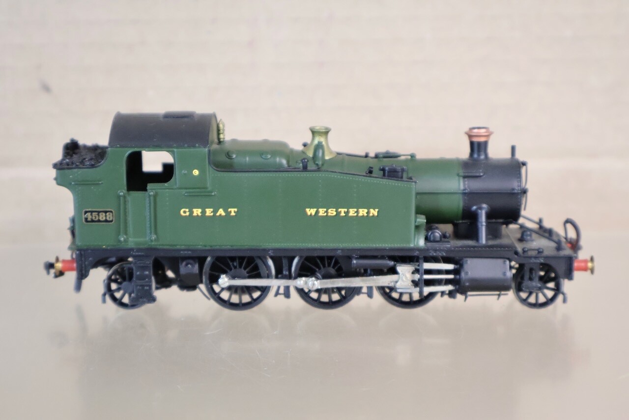 SAMHONGSA RTR 101 KIT BUILT BR 2-6-2 CLASS 45XX PRAIRIE TANK LOCOMOTIVE 4588 ol