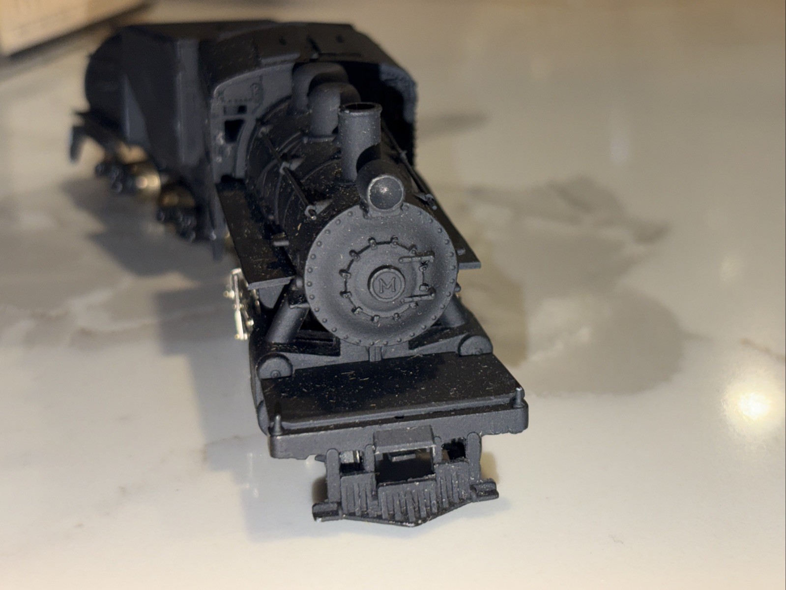 Vintage Tyco 2-6-2 Steam Locomotive Painted HO Unknown Brand