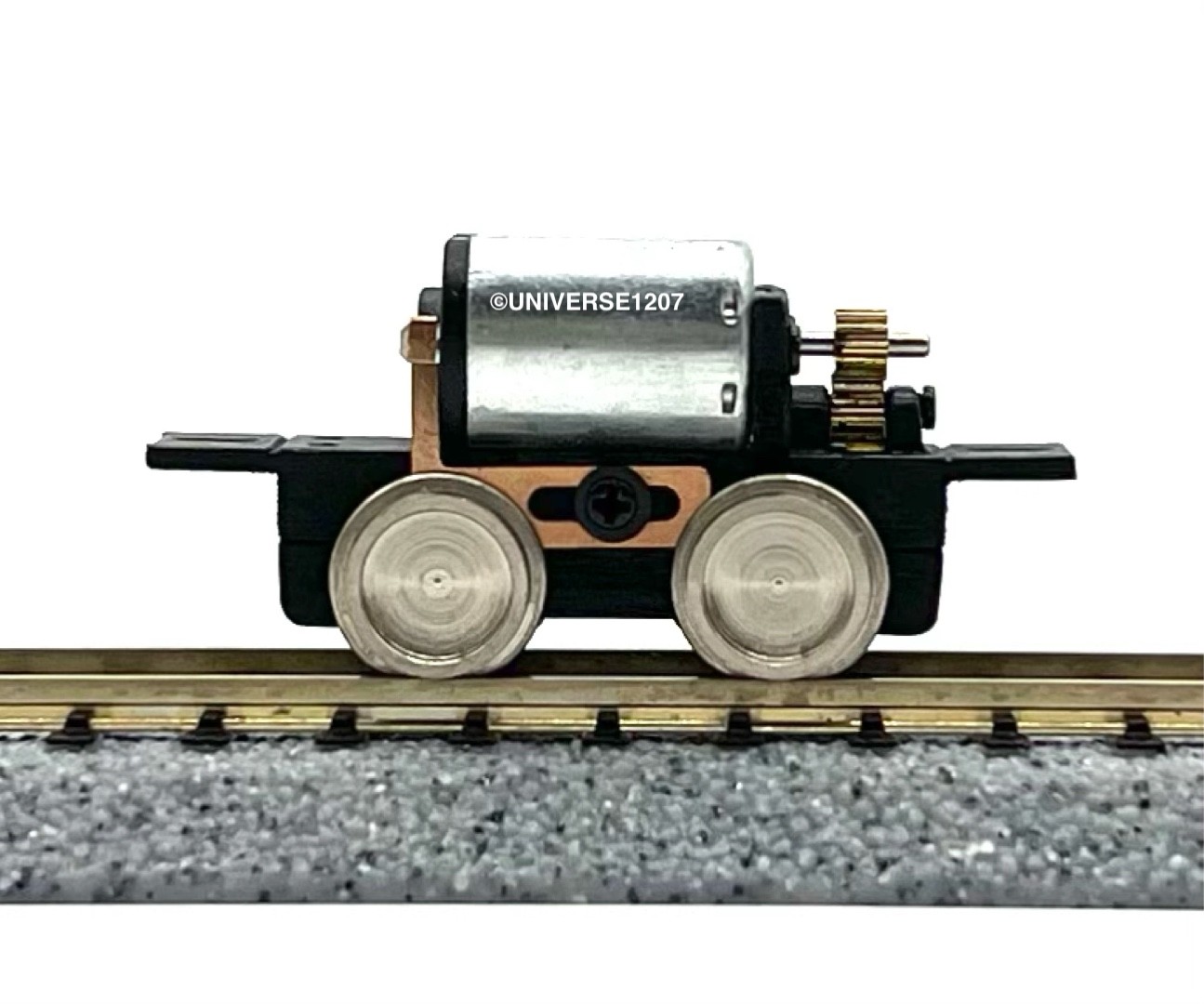 N/HOn30/HOe/009 Gauge 2-Axle Locomotives Power Drive Chassis 13mm/6mm H0e Engine