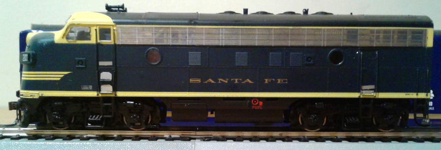 HO SCALE ATHEARN GENESIS EMD F3A SANTA FE ATSF #200C G22610 DCC & SOUND