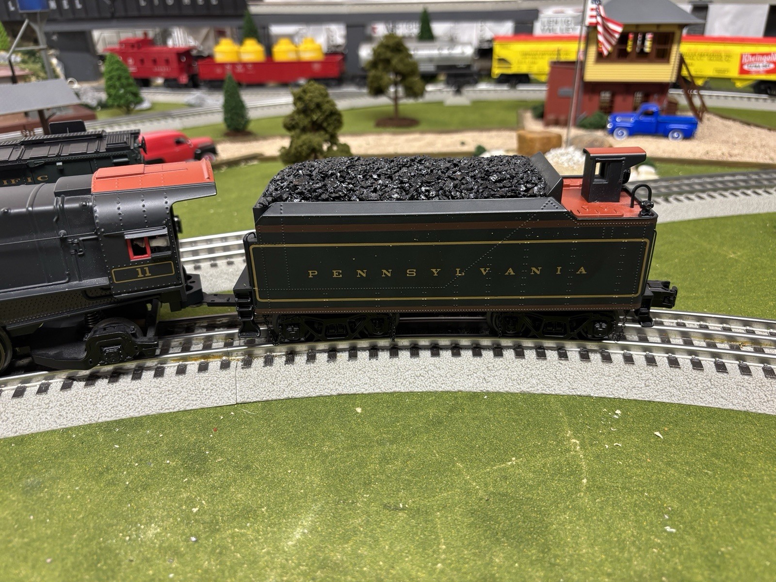 MTH 30-1643-1 Pennsylvania 2-8-2 L-1 Mikado Steam Locomotive w/PS3.0