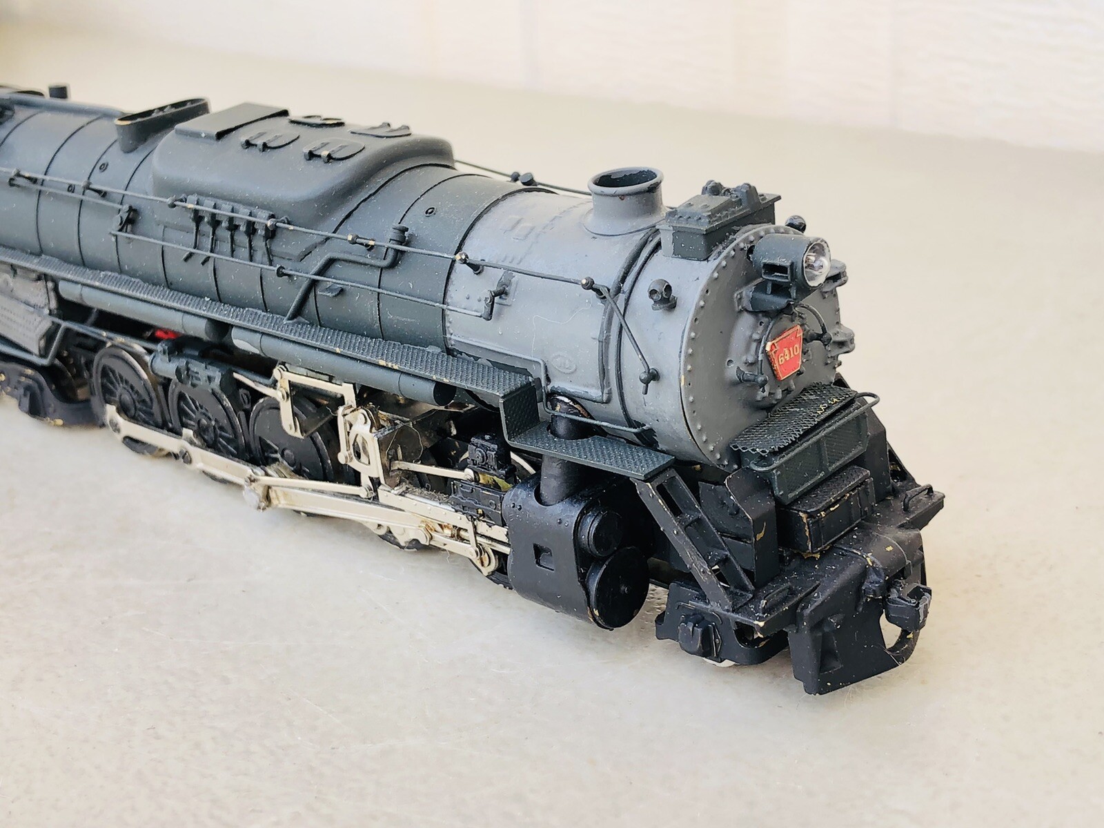 HO Train Company HO PRR Pennsylvania 2-10-4 J-IA Steam Locomotive
