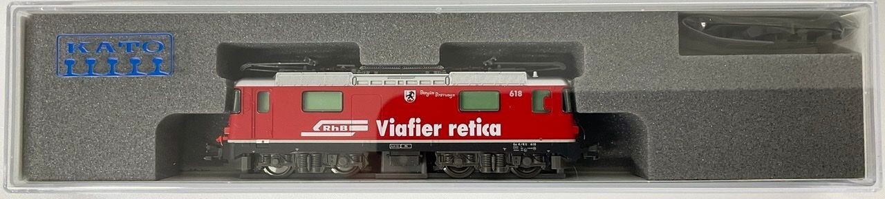 USA Seller – New! KATO 3102-3 N gauge Ge4/4-II #618 “Bergün/Bravuogn” of the RhB