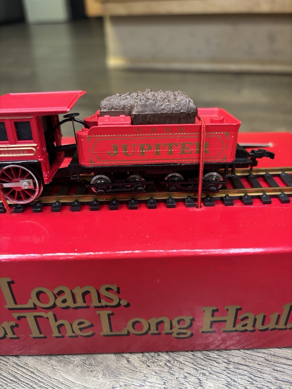 RARE Bachman HO Scale Jupiter 4-4-0 Loco SBA 504 Promo Box Conductor Hat TESTED