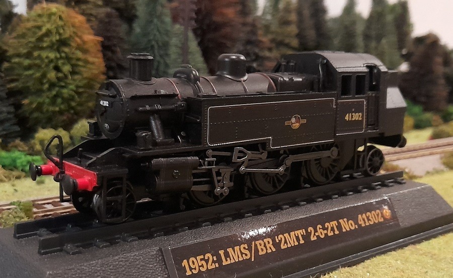 * 1/76 OO * Amercom * 1952 BR Ivatt 2MT Tank 2-6-2T No.41302 * + Magazine * #38