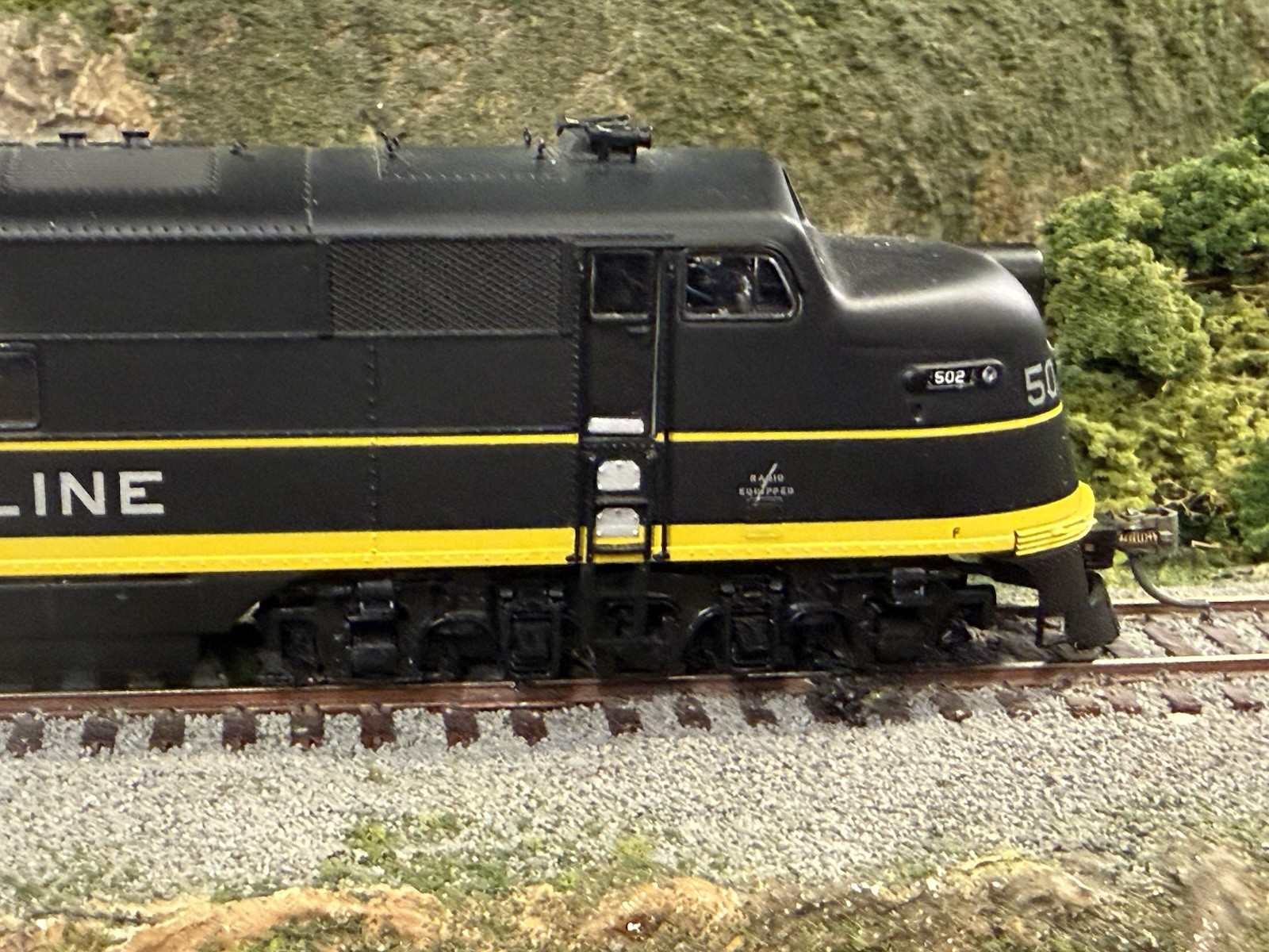 HO Proto 2000 DCC/Tsunami2 SOUND Atlantic Coast Line EMD E6 #502