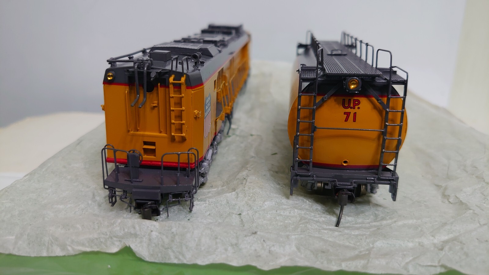 Overland (OMI) Brass Union Pacific Veranda Turbine – HO scale