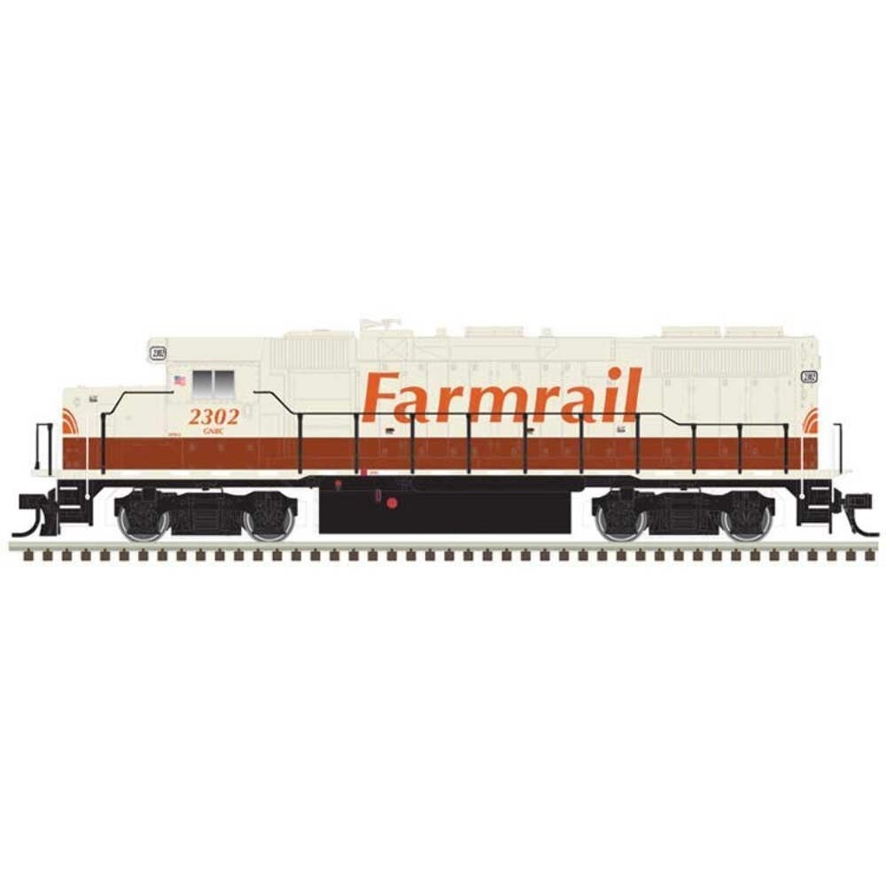 Atlas HO 10004560 Locomotive EMD GP38-2 Farmrail #2314
