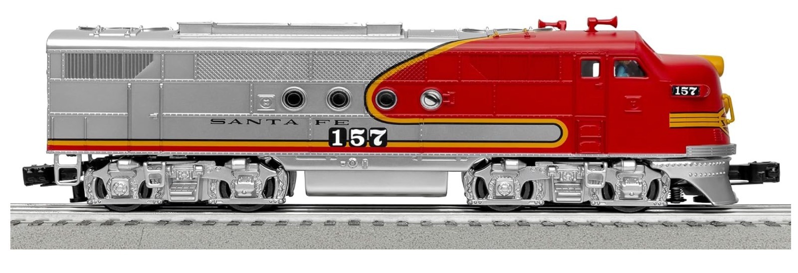 Lionel Santa Fe Super Chief Electric O Gauge Bluetooth 5.0 Train Set w/Remote