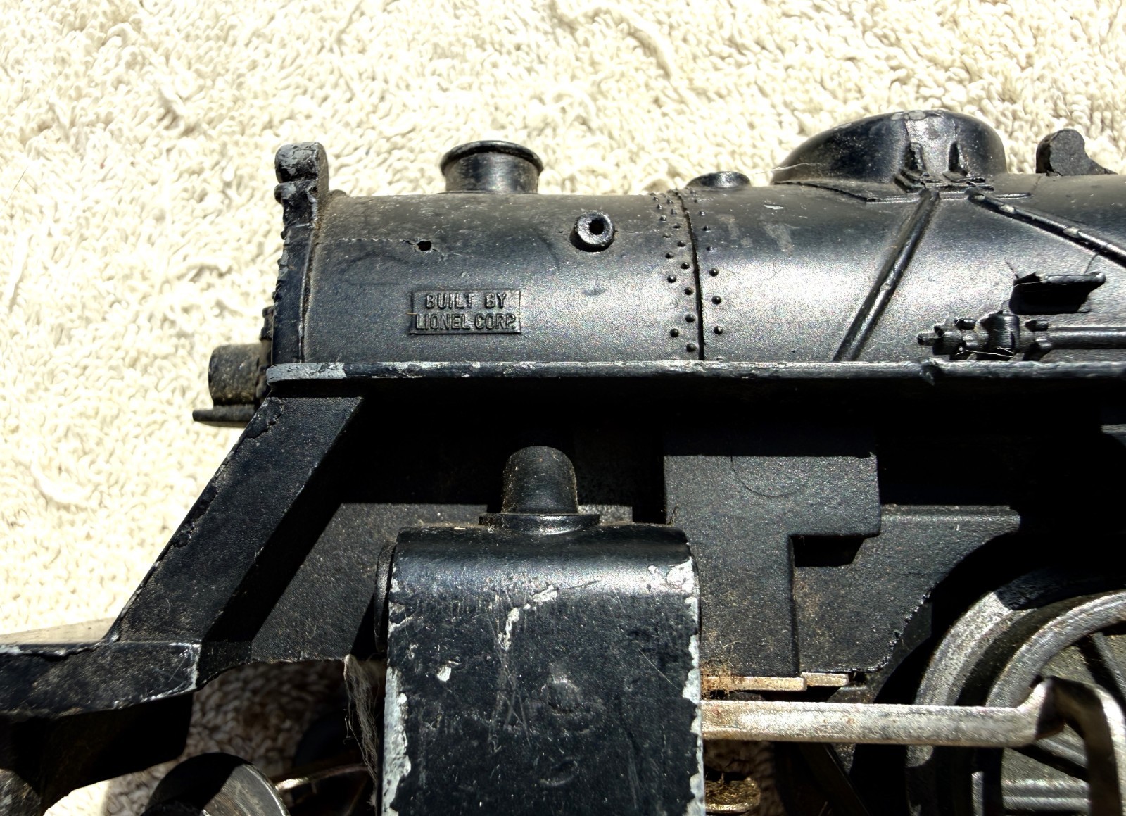 VTG POST WAR LIONEL RAILROAD NO.1120 LOCOMOTIVE WITH-SCOUT TENDER-AS PICTURED