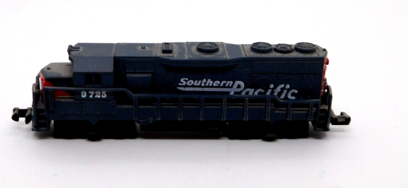 N Scale High Speed No 418 Southern Pacific 9725 Diesel Locomotive Railroad