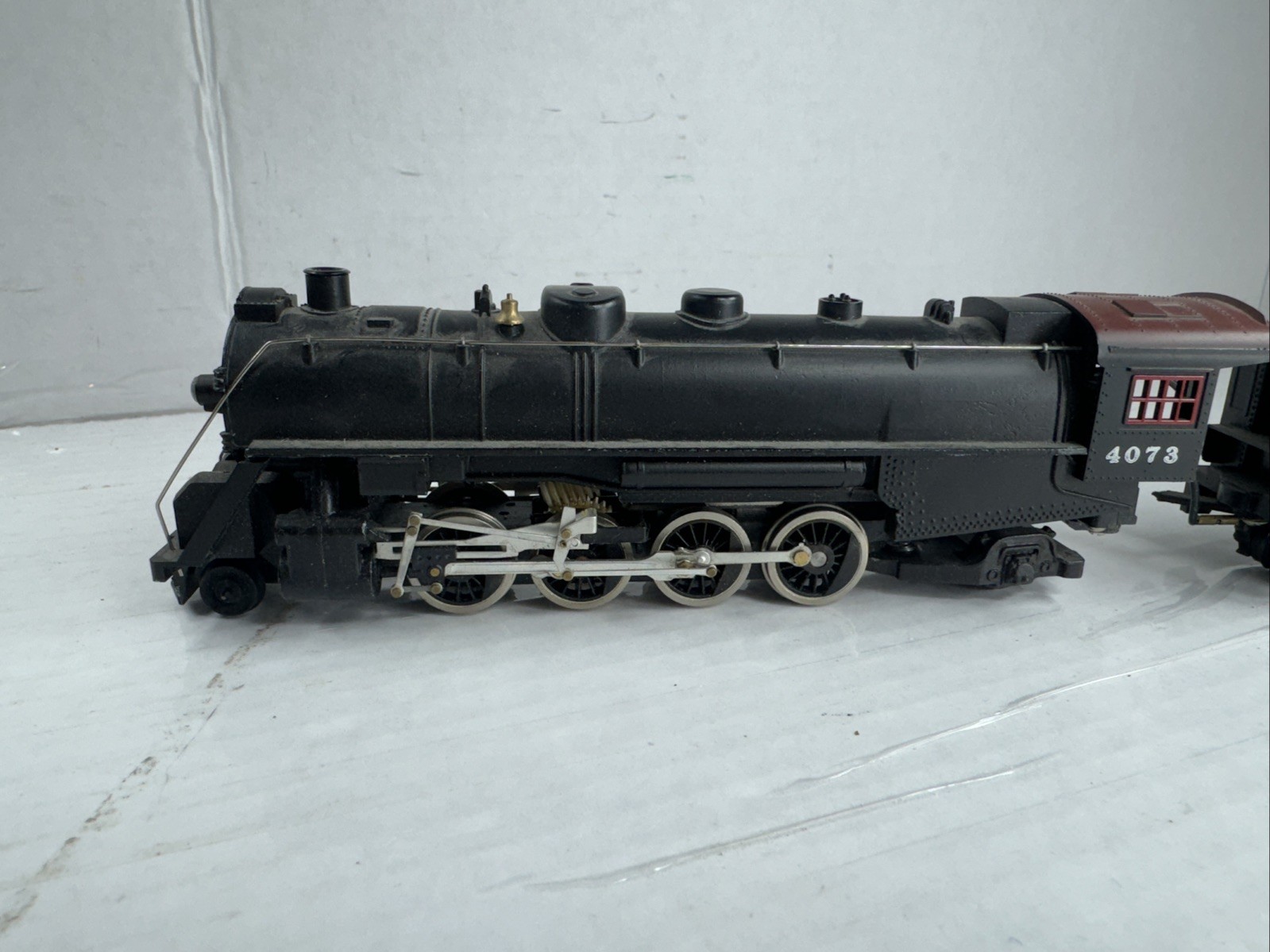 Mantua Ho Scale Metal Mikado 2-8-2 Santa Fe Steam Locomotive Engine