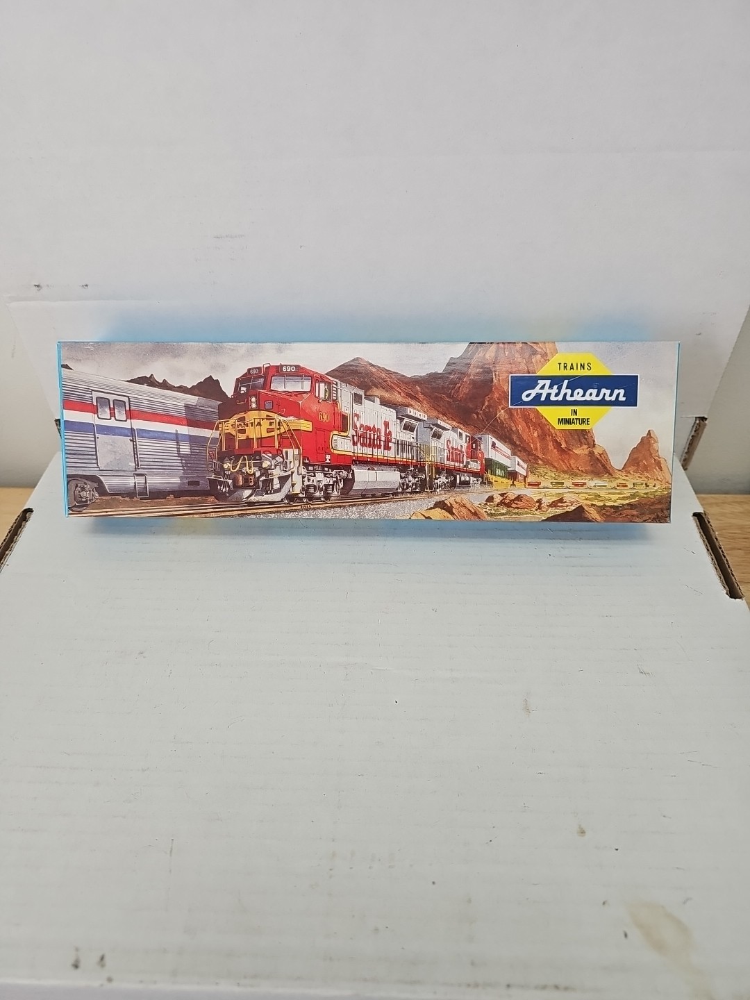 Athearn AC4400 Power GECX 4002 Locomotive Engine Train Blue Box #4362.