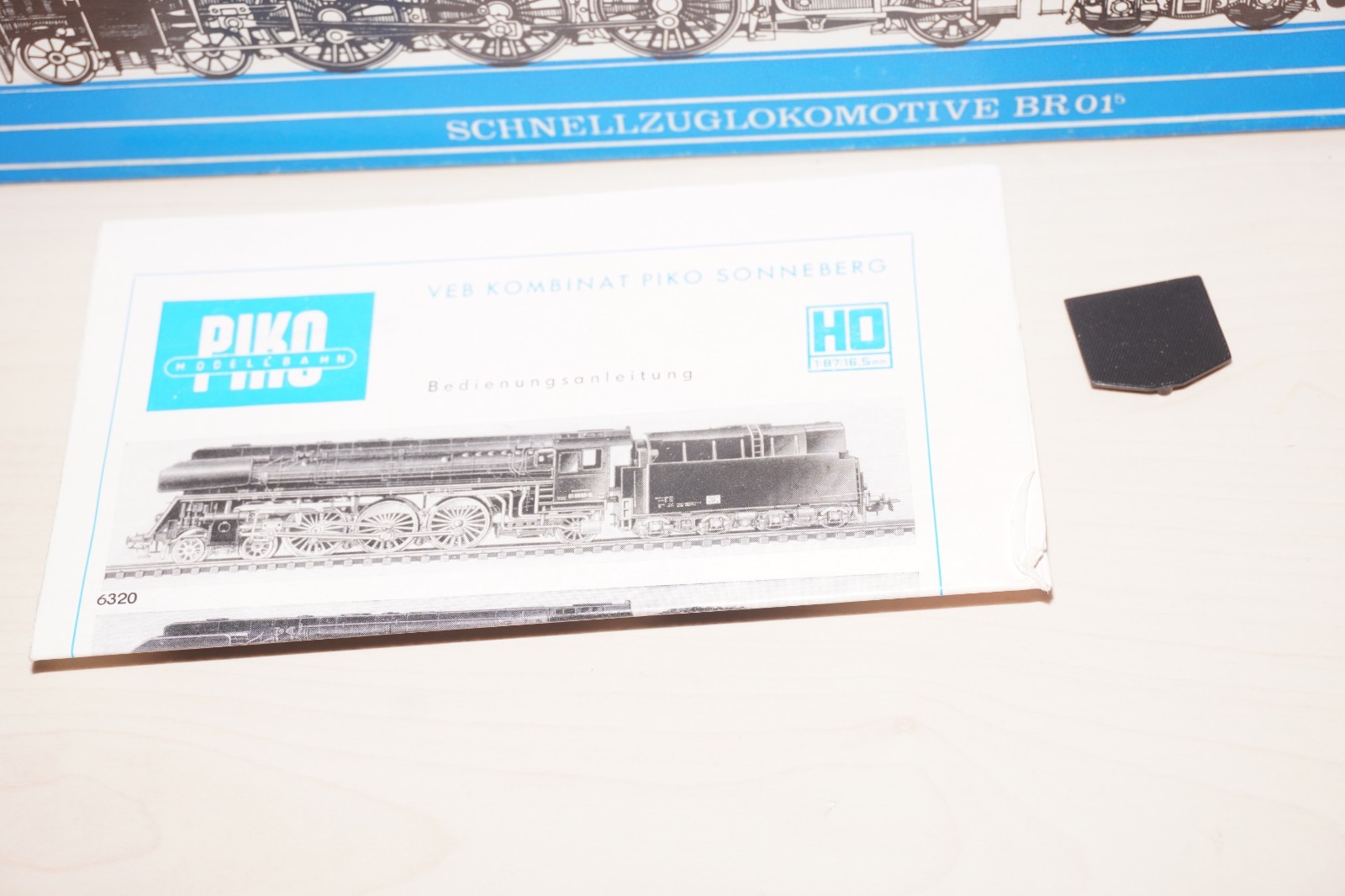 RF36/2] PIKO Gauge H0 5/6327 Steam Locomotive Br 01 0503-1 The Dr IN Ovp State