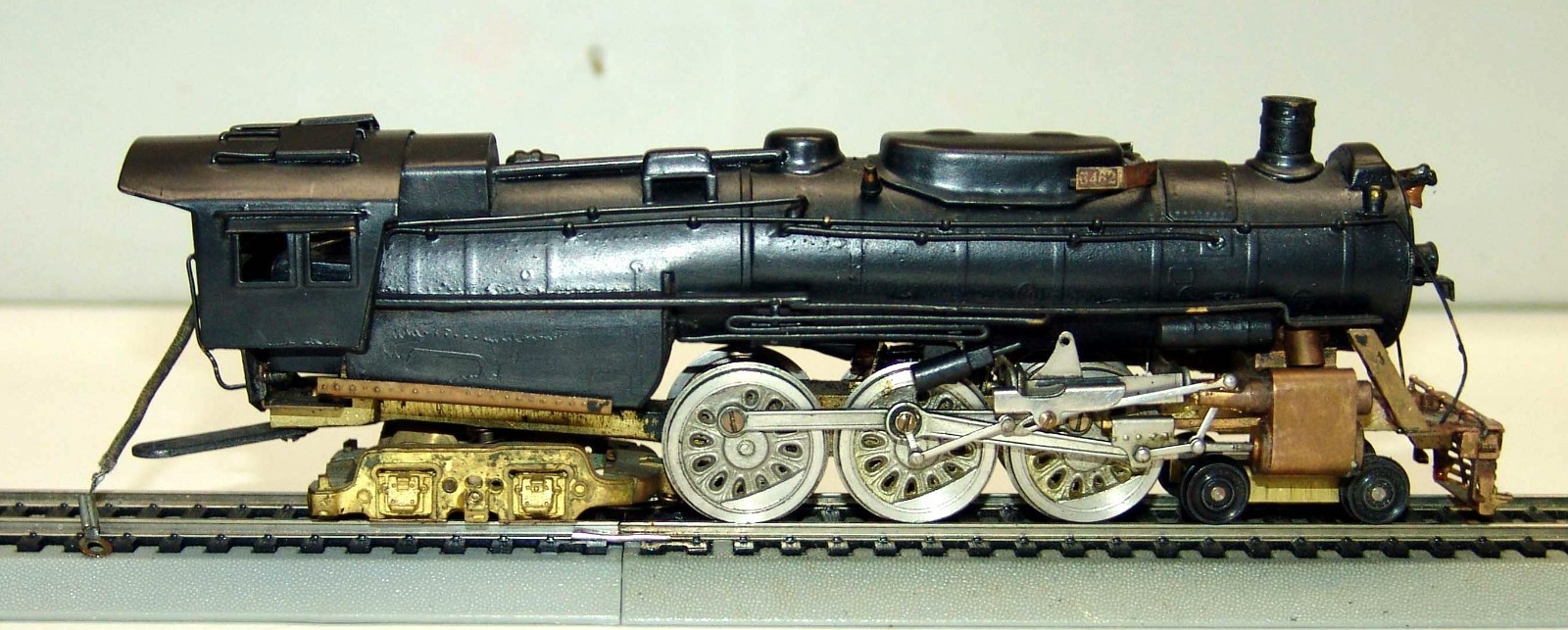 HO BRASS STEAM LOCOMOTIVE 4-6-4 PROJECT HYBRID (L51)