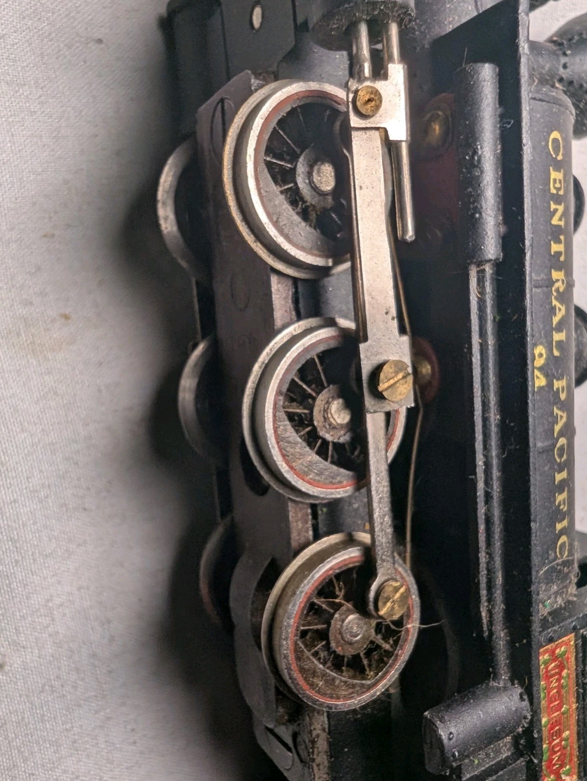 HO ARISTOCRAFT Uncle Sam Switcher 1872 Central Pacific 94 Railroad Pioneer 0-6-0