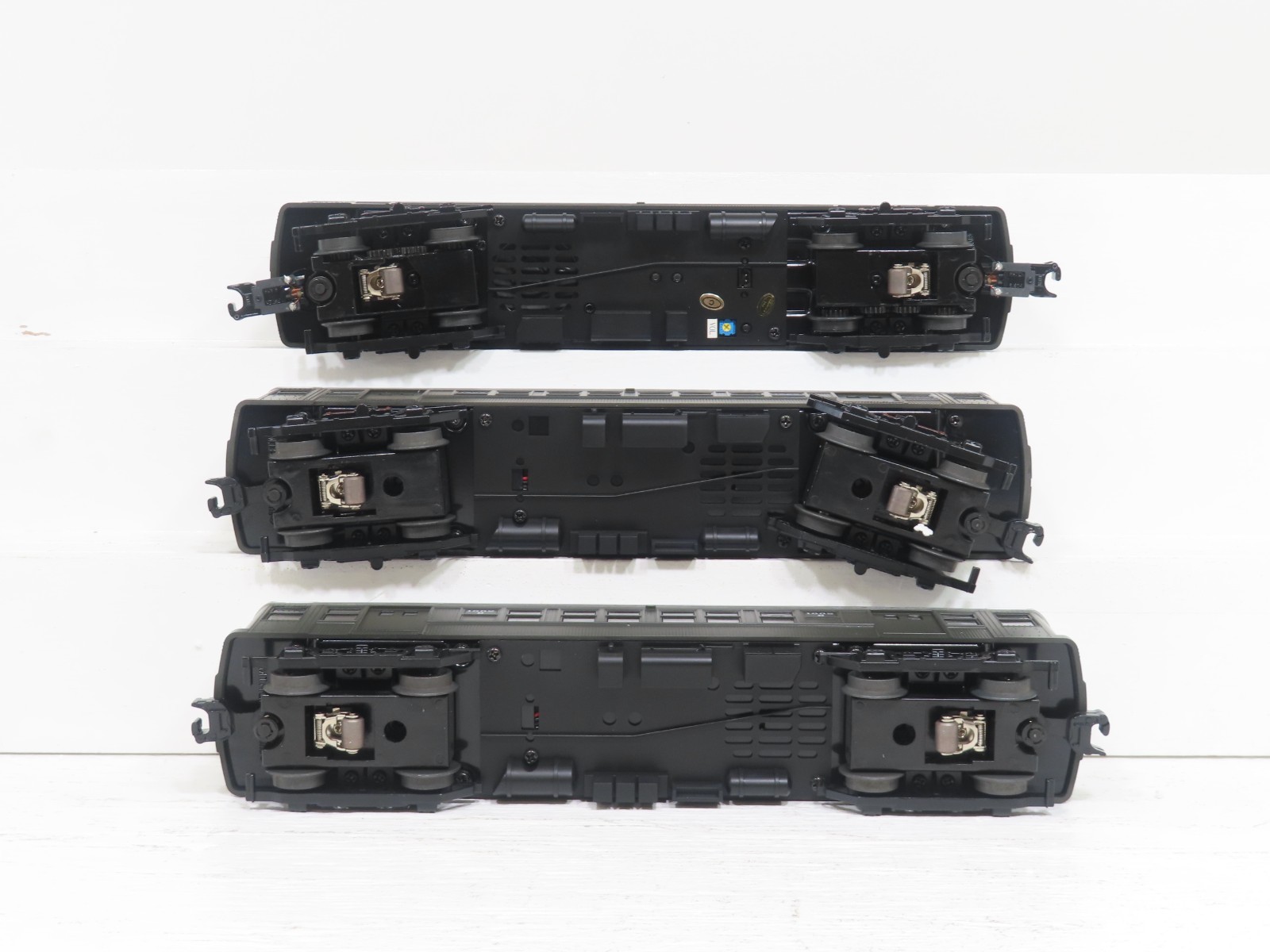 MTH 30-2759-1 NY Transit Two Tone Green Subway Set w/PS2 LN 13386