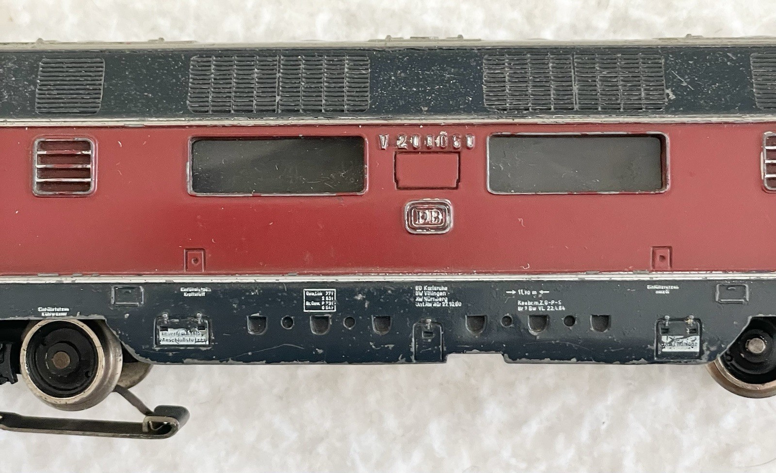 Märklin HO V200060 Deutsche Bahn V200 engine untested. Good vintage condition.