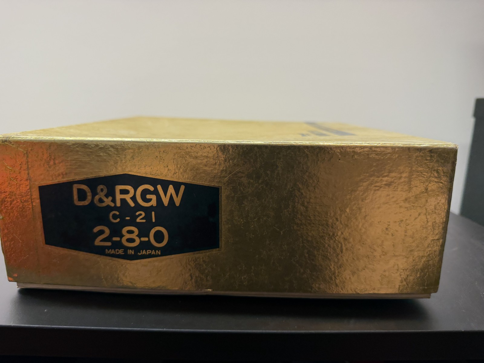 On3 Brass D&RGW C-21 2-8-0 Steam Locomotive & Tender – Master Series
