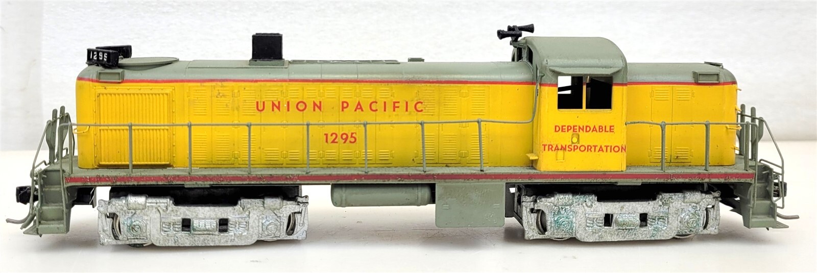 ALCO Models HO #D-132 Union Pacific RS-2 Brass Diesel Locomotive Engine ~ T94
