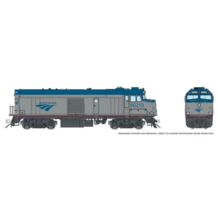 RAPIDO HO NPCU CABBAGE DC/DCC/SOUND AMTRAK #90219 PN 81517