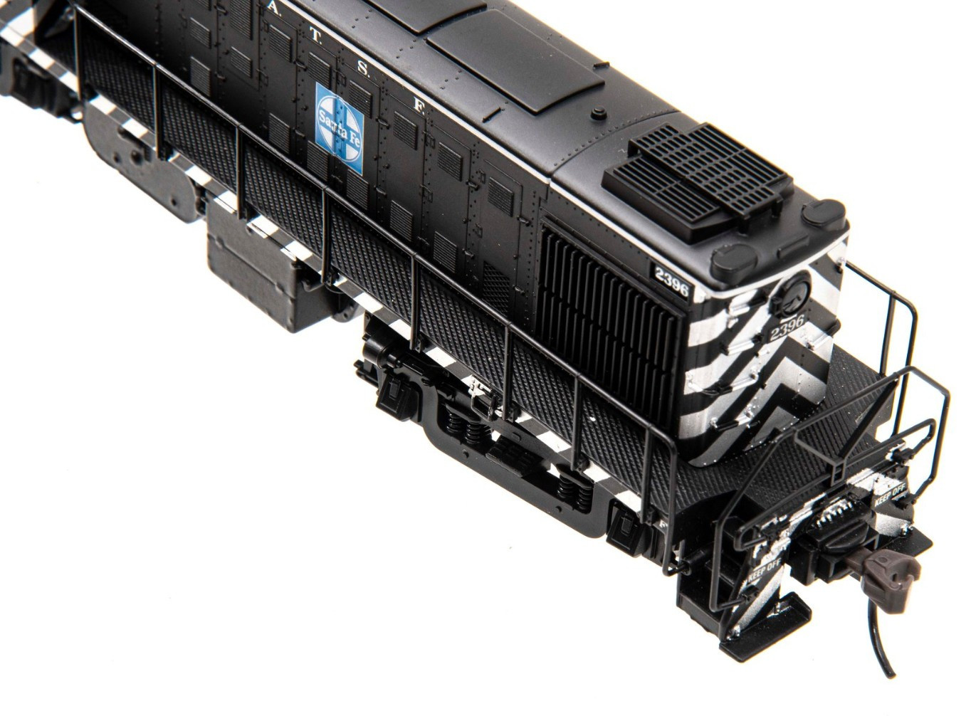 Atlas Classic HO Scale #8852 Alco RS-1 Locomotive Santa Fe ATSF 2396