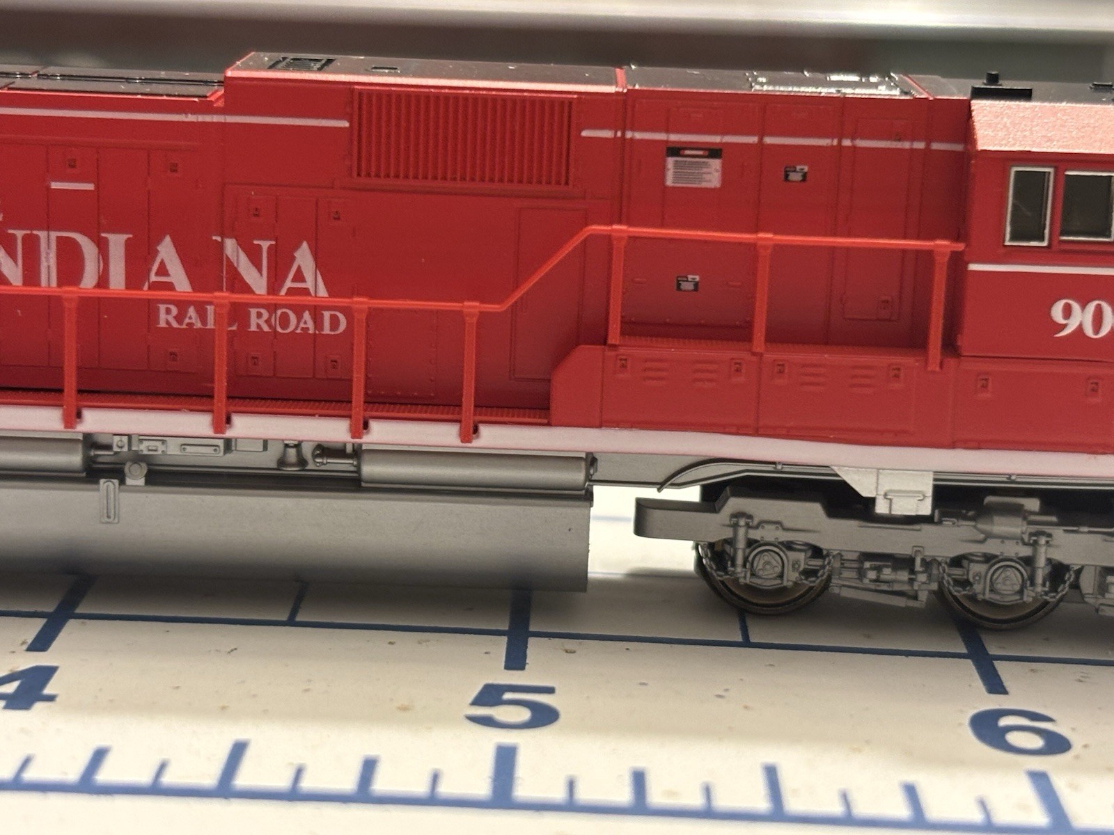 Kato SD90/43MAC INDIANA Rail Road Locomotive #9005 W/XL Sound