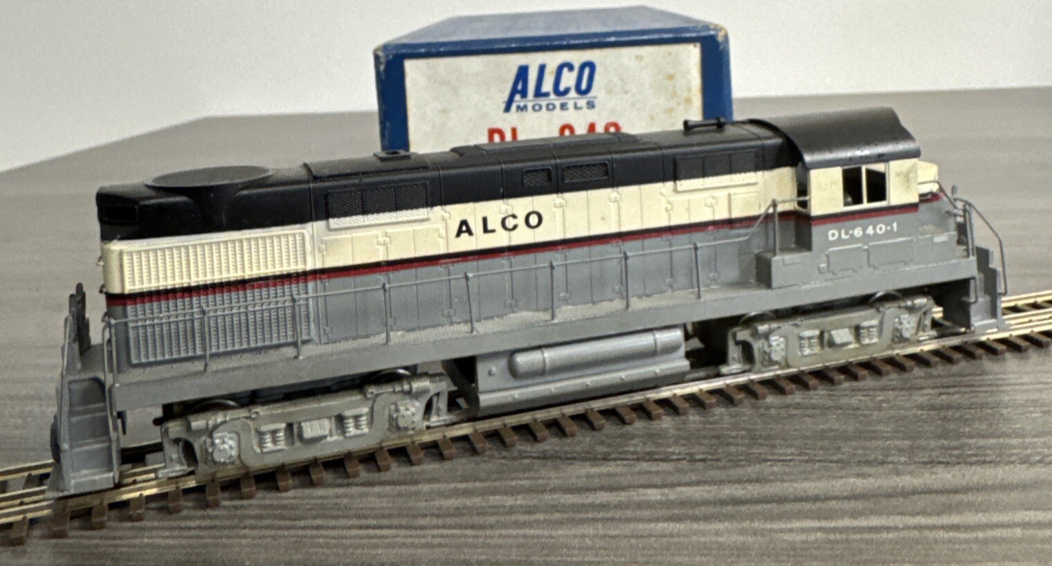 ALCO Models HO Brass #D-101 DL-640 ALCO DEMO – Custom Painted, Lighted & Tested!