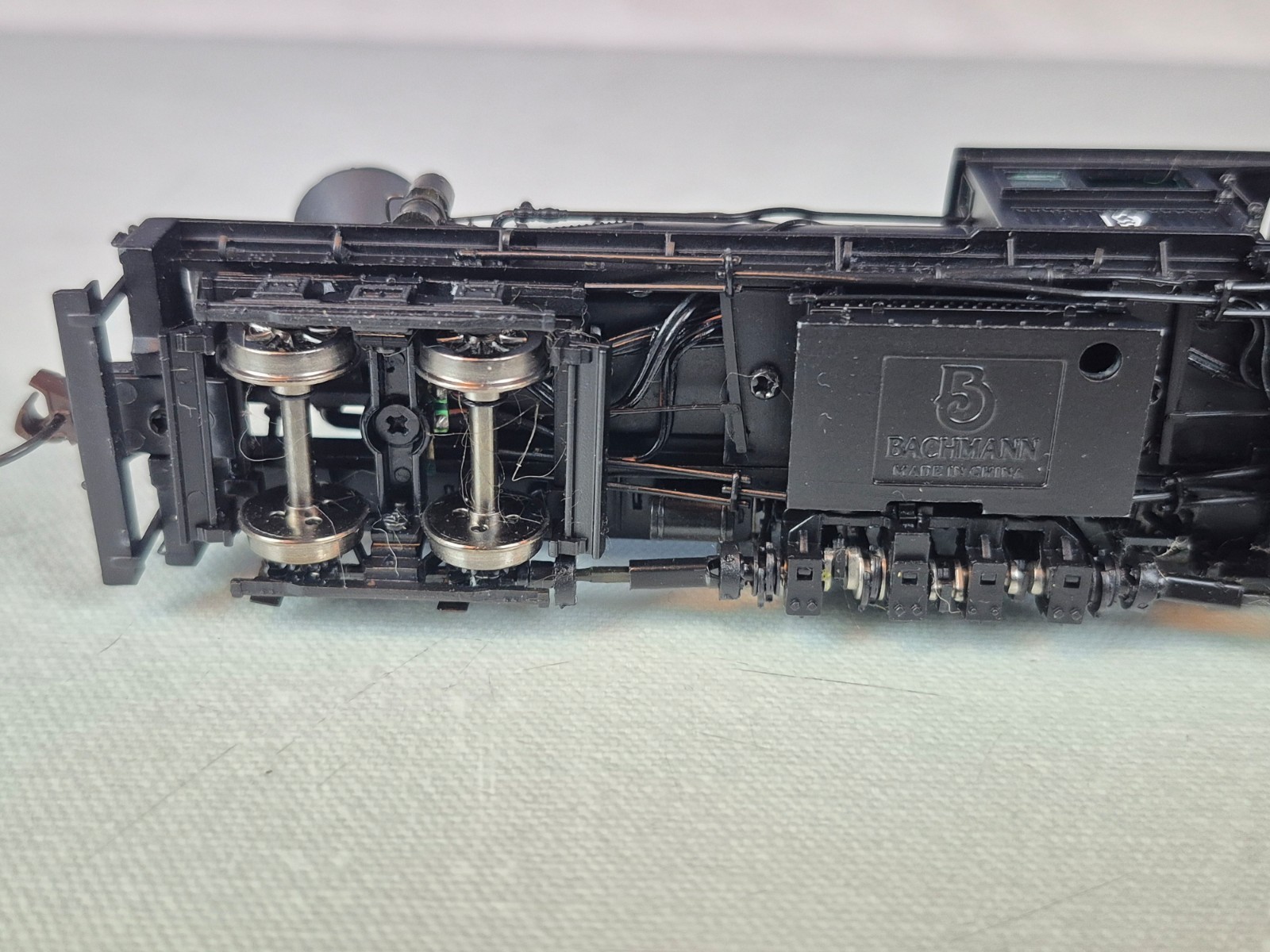 HO BACHMANN SPECTRUM 81908 80-TON THREE TRUCK SHAY W.M. RITTER LUMBER WOOD CAB