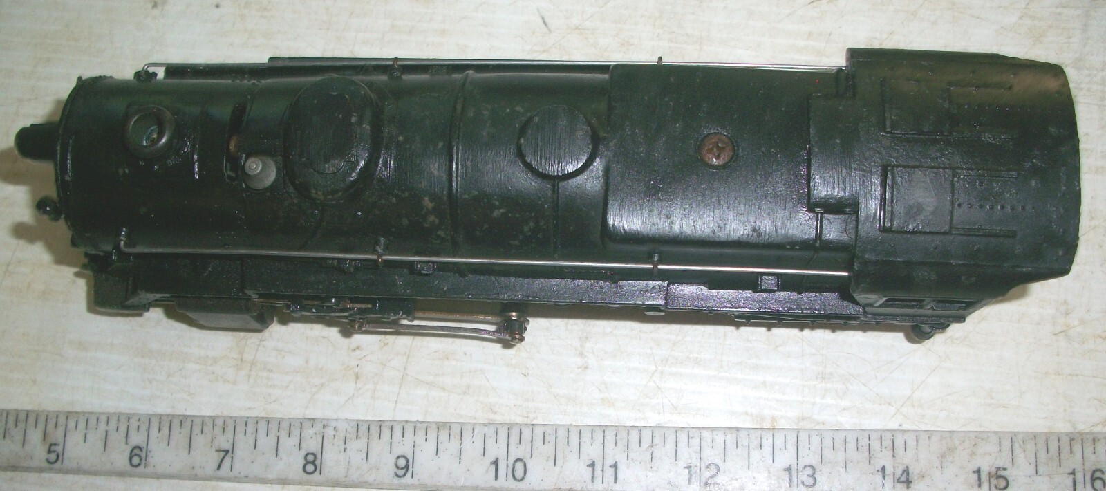 Vintage 1950 Lionel 2-6-4 2035 Die-Cast Heavy Metal Locomotive w/Smoke & Whistle