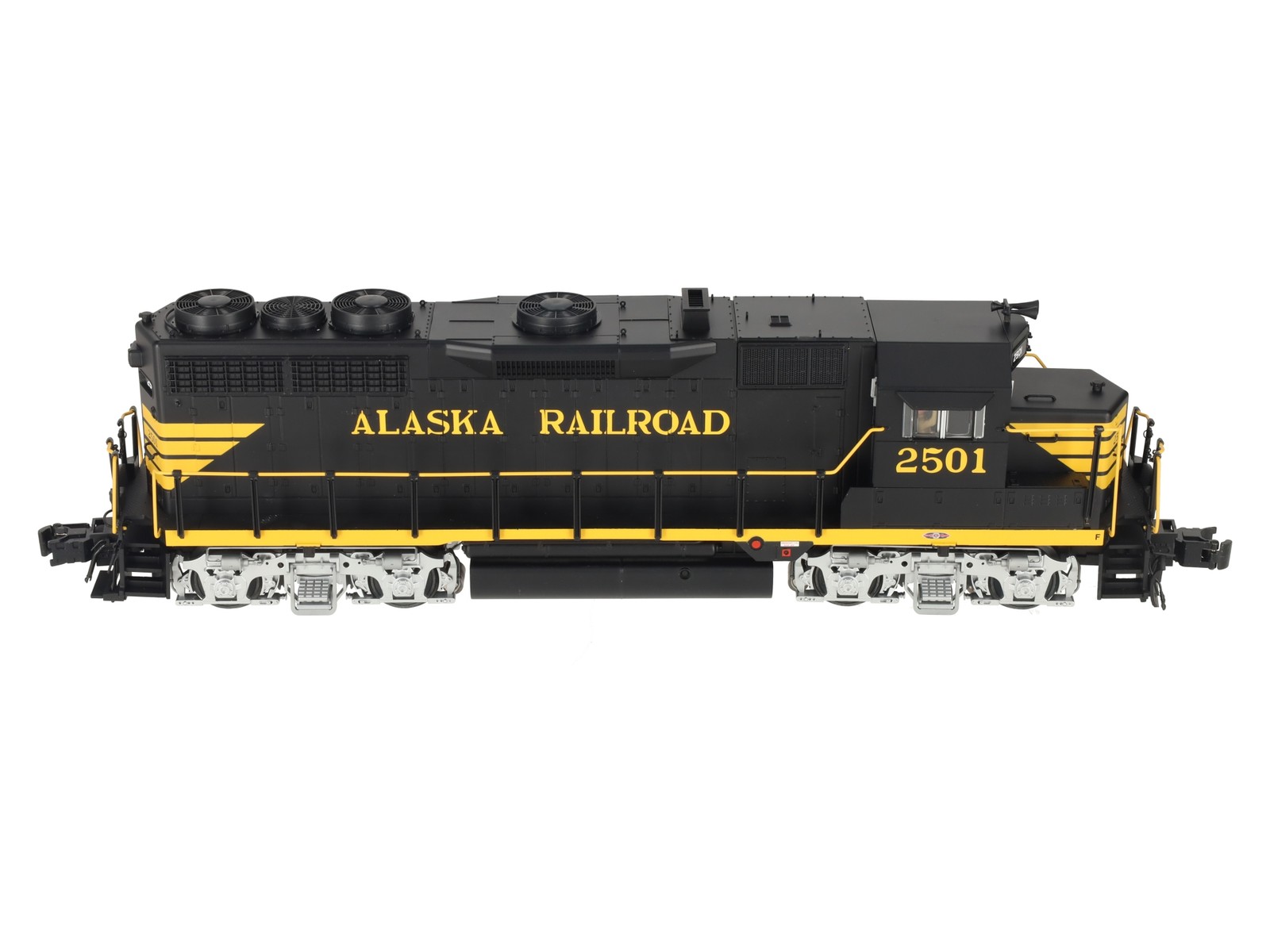 Atlas 1140-1 O Gauge Alaska GP-35 Diesel Locomotive #2501 (3 Rail) NIB
