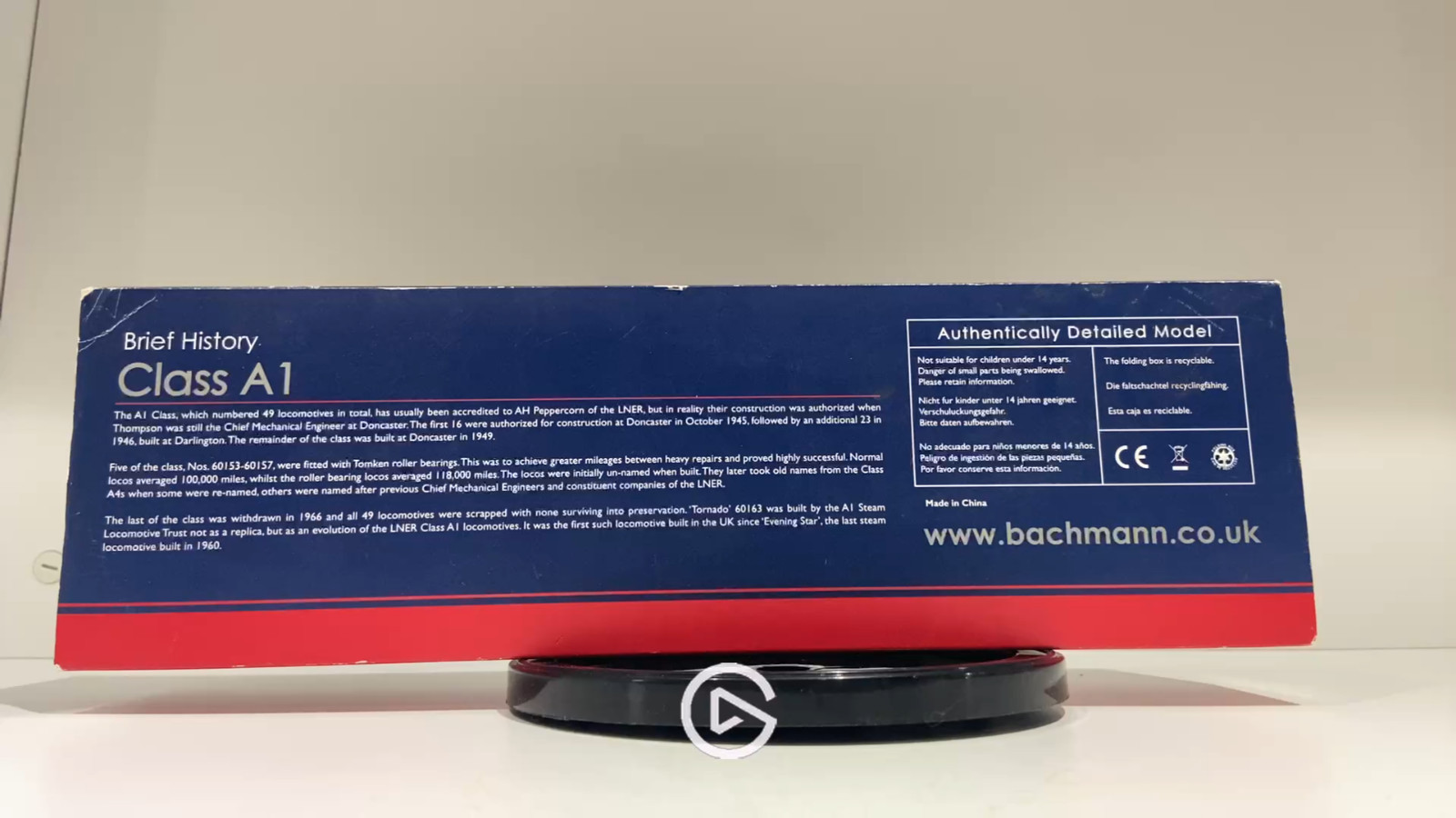 Bachmann Branchline 32-550B Class A1 4-6-2 60163 Tornado in BR Green DCC Ready