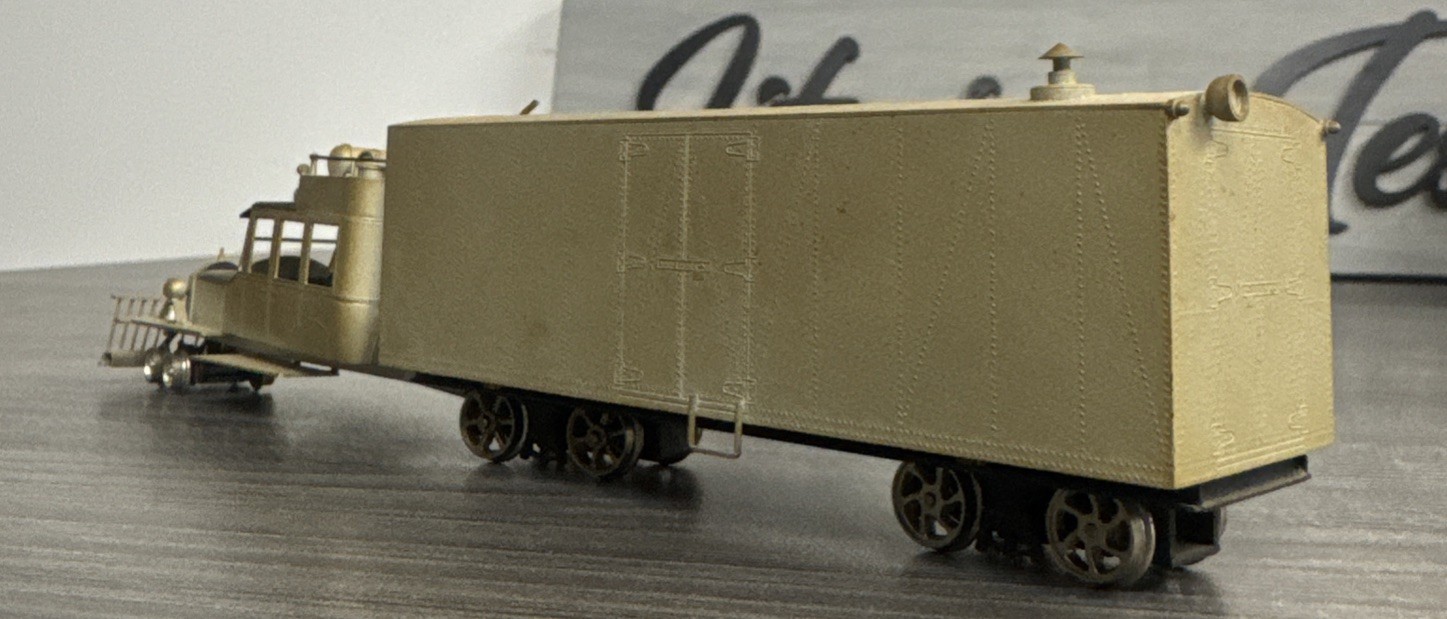 Pacific Fast Mail Sn3 Brass Rio Grande Southern 3-Truck Galloping Goose F/Ptd.