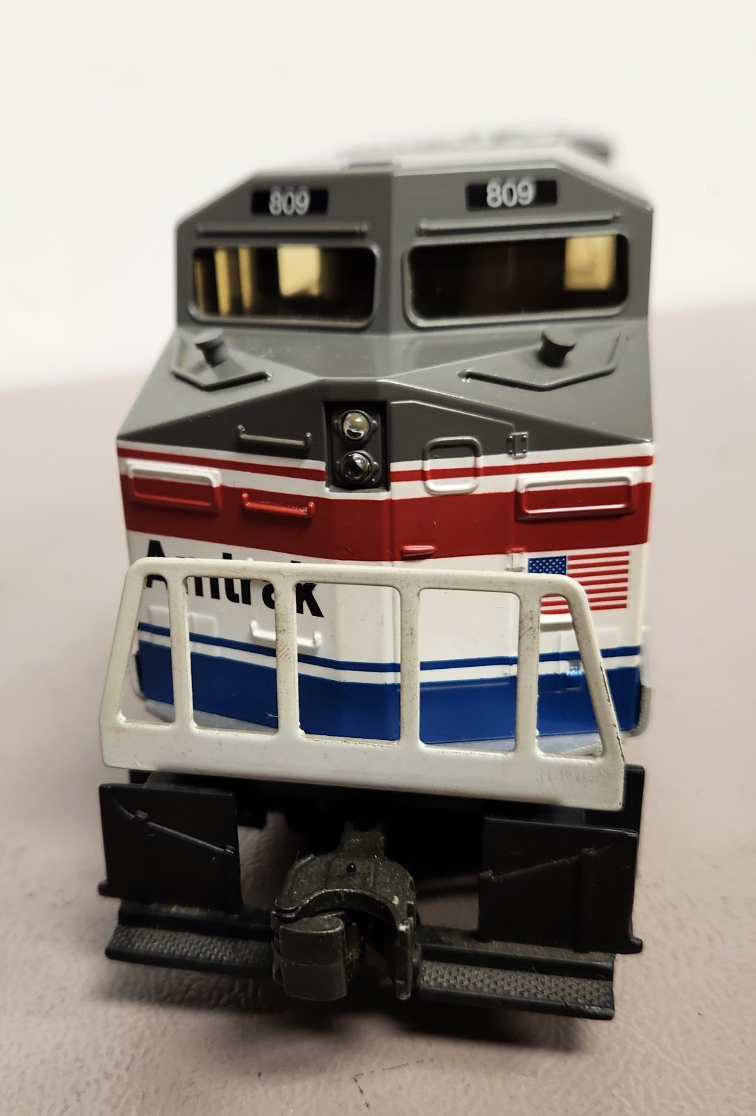 Williams DA-600 Amtrak #809 Dash 8 With True Blast Horn PERFECT! LN/OB [ZP66]