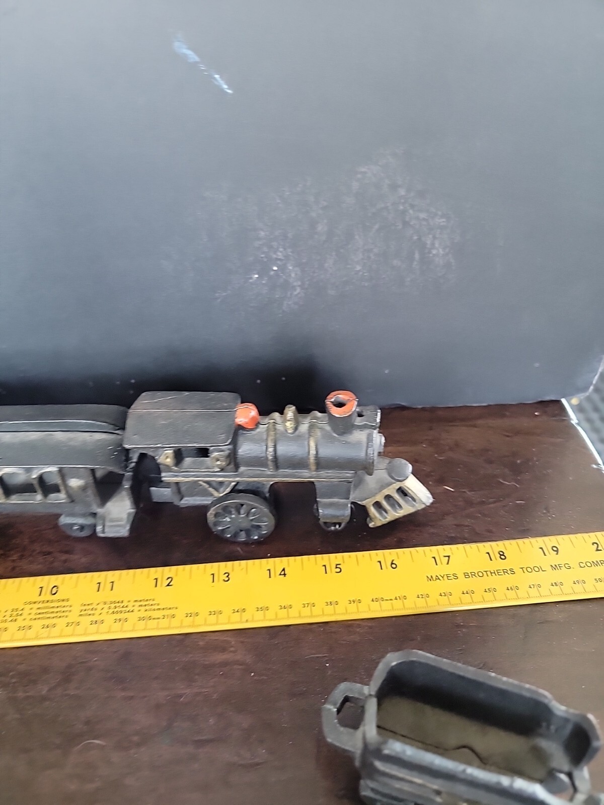 Cast Iron Train Locomotive Tender Baggage Coach caboose Taiwan msr Reproduction