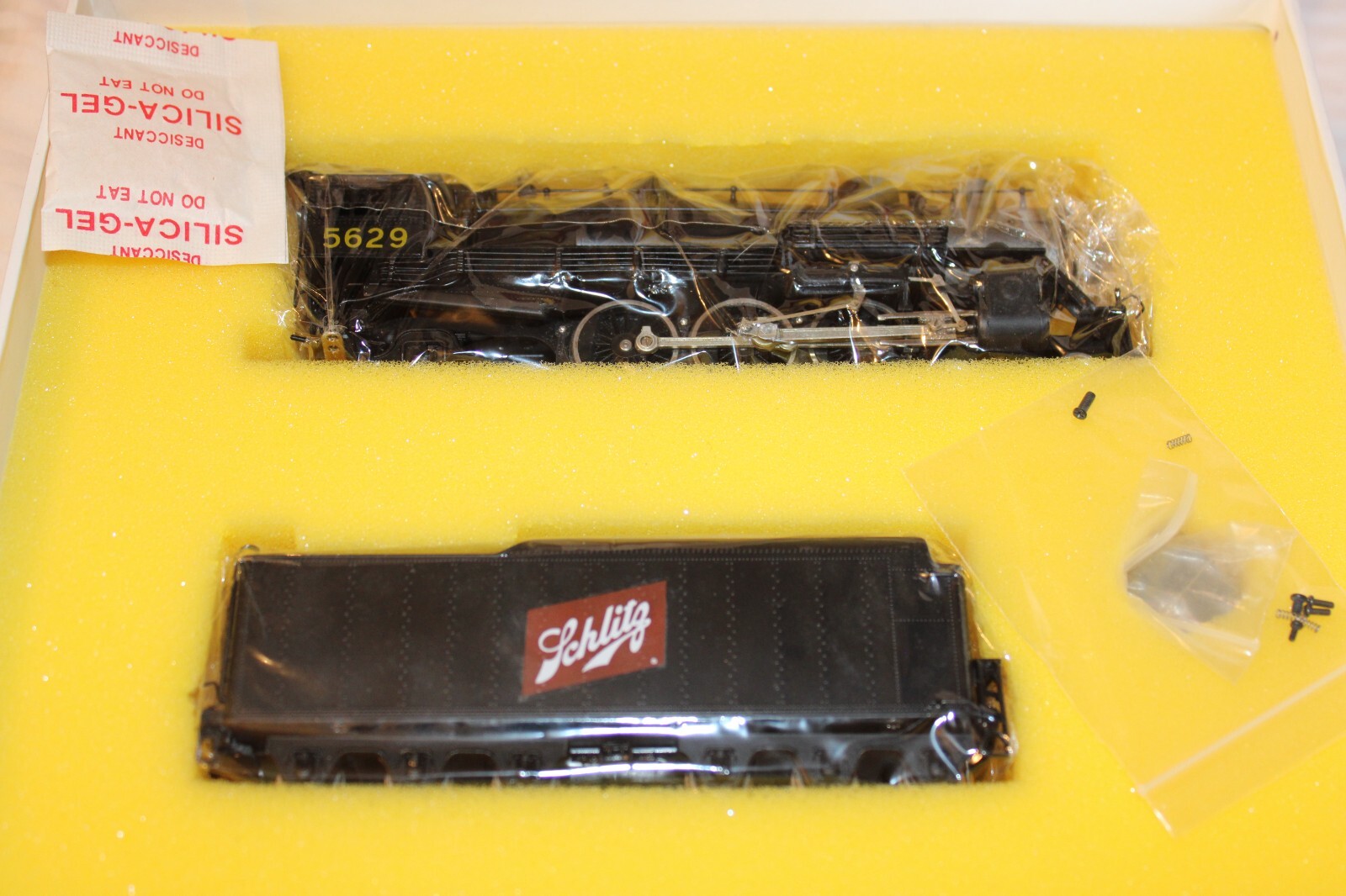 HO Scale Sunset Models, Brass 4-6-2 Pacific Steam Loco, for Circus Train Schlitz