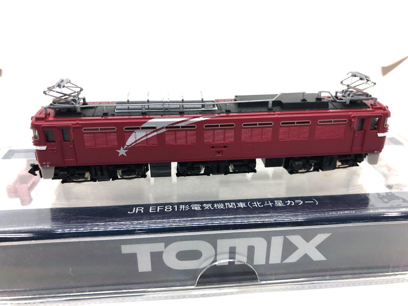 TOMIX 2183 JR EF81 Electric Locomotive Hokutosei Livery Model Train N Scale