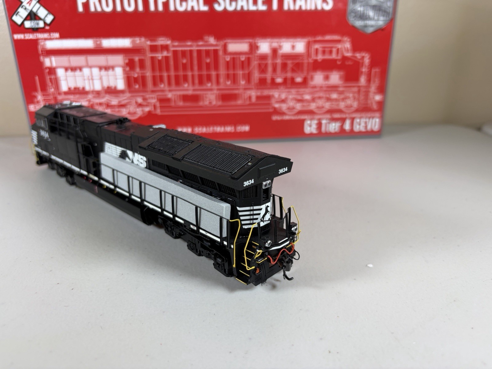 HO ScaleTrains DCC Sound Norfolk Southern Tier 4 GEVO ET44AC #3634
