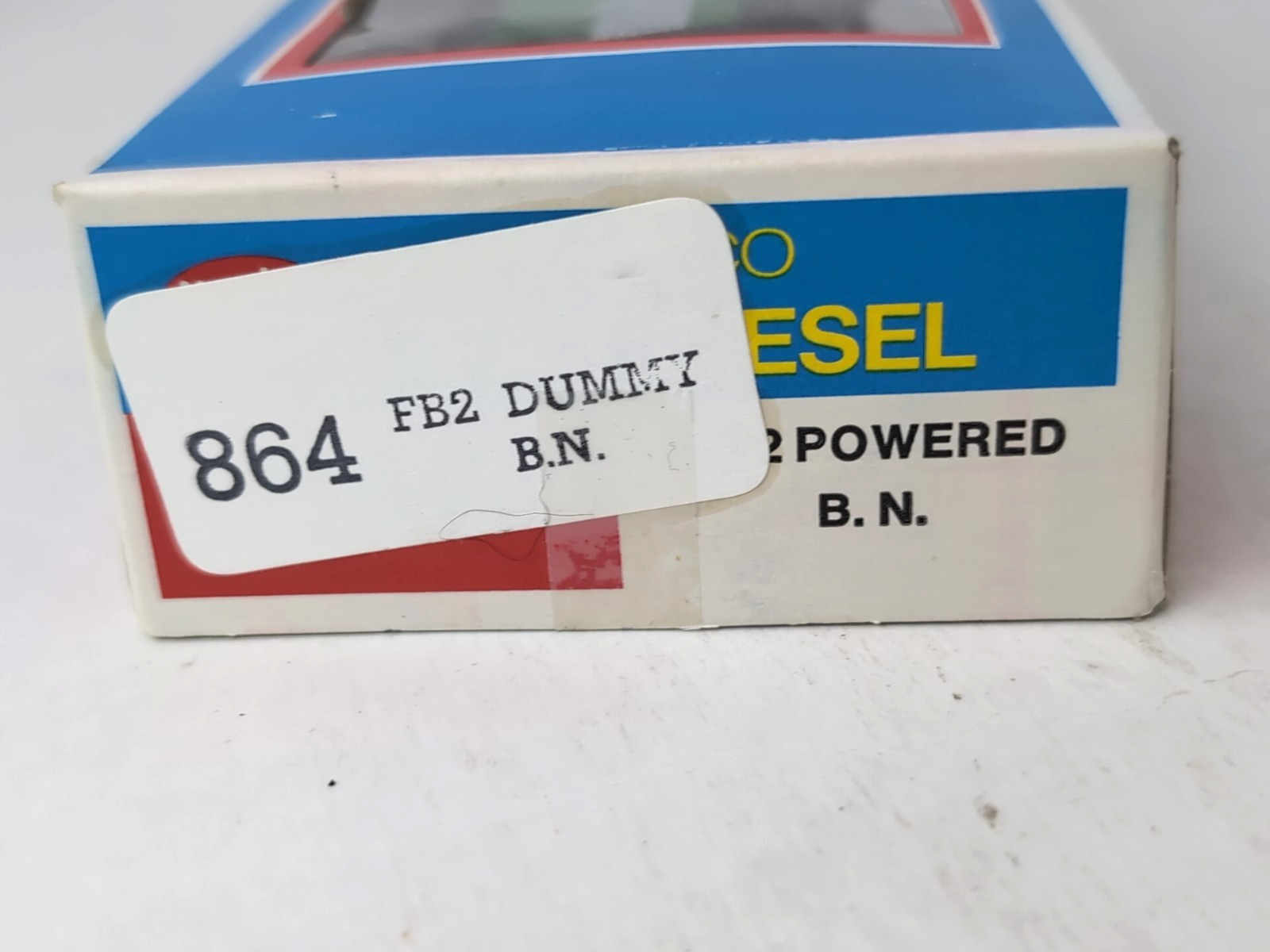 Model Power- ALCo FB-2 Diesel Locomotive “BURLINGTON NORTHERN – BN” – NOS – HO