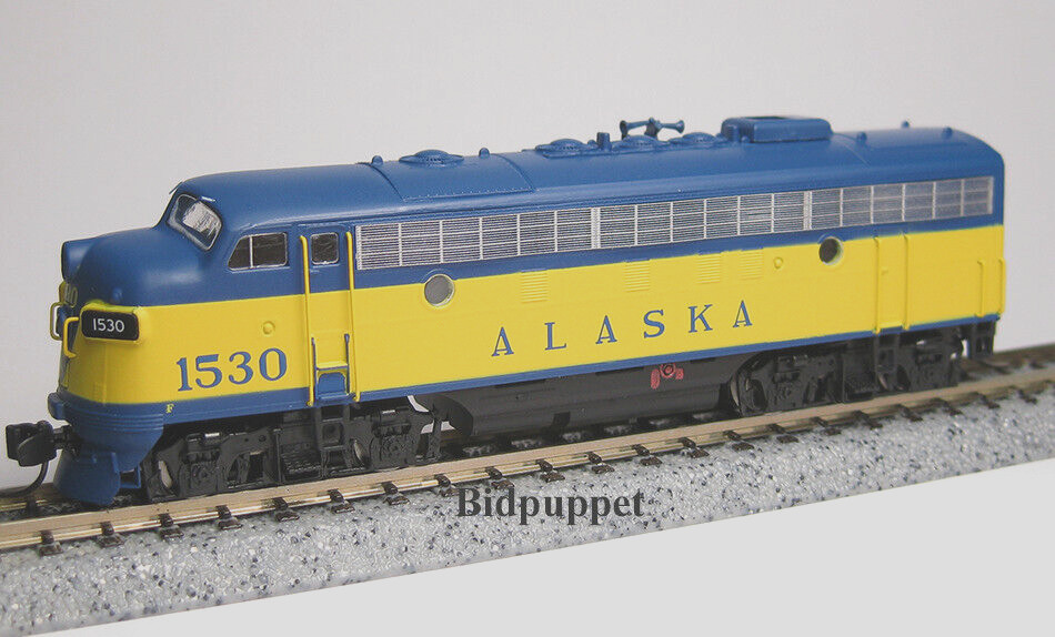 N Scale InterMountain 69295 Alaska Railroad DOT Scheme EMD F7A Locomotive