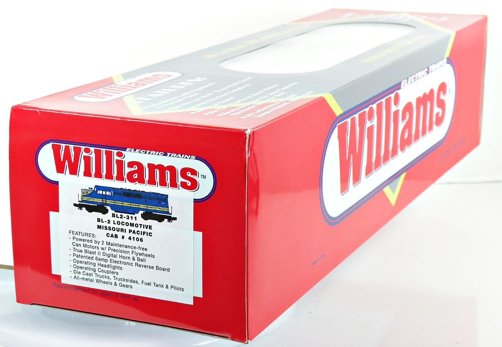 Williams BL2-311 Missouri Pacific MP BL-2 Diesel w/True Blast II Horn