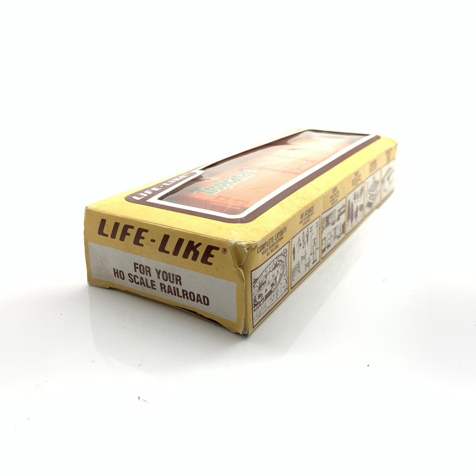 Life Like HO TROPICANA REFRIGERATED REEFER BOX CAR UNUSED B95