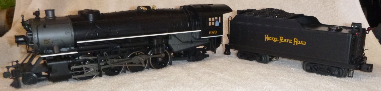Lionel LEGACY 6-81194 Nickel Plate Road heavy Mikado #689 LNIB Scarce BTO
