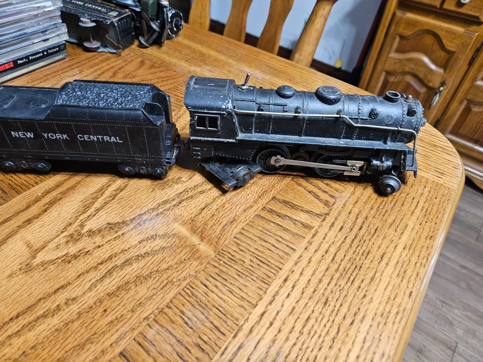 Marx 999 Locomotive and Tender Tested See Description. Runs